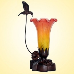 Tiffany-Buntglas-Tischlampe