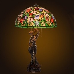 50 cm Tulpen-Tischlampe aus...