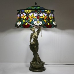Tiffany-Stil Tischlampe...
