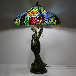 Tischlampe im Tiffany-Stil,...