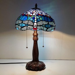 Tiffany-Lampe W12H22 Zoll...