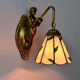 Wandleuchte im Tiffany-Stil...