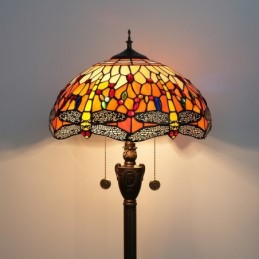 Stehleuchte im Tiffany-Stil...