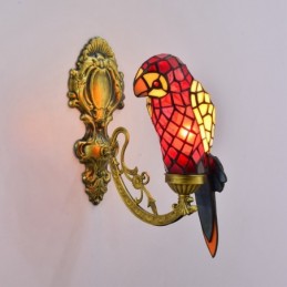 Wandleuchte im Tiffany-Stil...