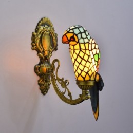 Wandleuchte im Tiffany-Stil...