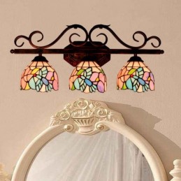 Wandleuchte im Tiffany-Stil...