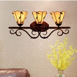 Wandleuchte im Tiffany-Stil...