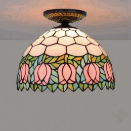 Plafoniere im Tiffany-Stil...