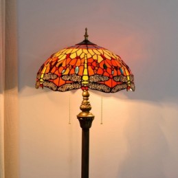 Stehleuchte im Tiffany-Stil...