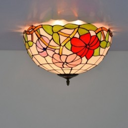Plafoniere im Tiffany-Stil...