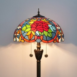 Stehleuchte im Tiffany-Stil...