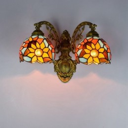 Wandleuchte im Tiffany-Stil...