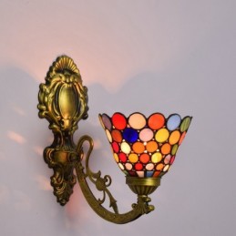 Wandleuchte im Tiffany-Stil...
