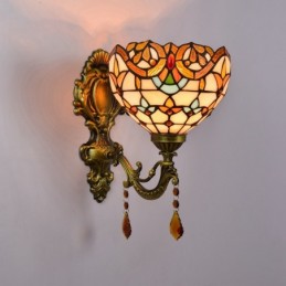 Wandleuchte im Tiffany-Stil...