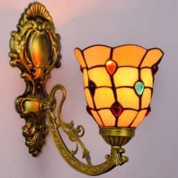 Wandleuchte im Tiffany-Stil...