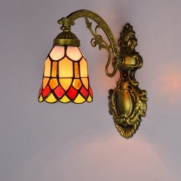 Wandleuchte im Tiffany-Stil...