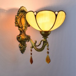 Wandleuchte im Tiffany-Stil...