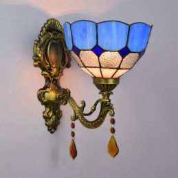 Wandleuchte im Tiffany-Stil...