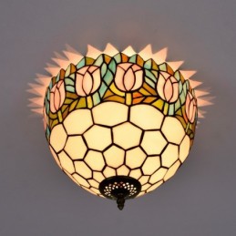 Plafoniere im Tiffany-Stil...