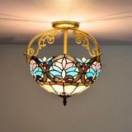 Plafoniere im Tiffany-Stil...