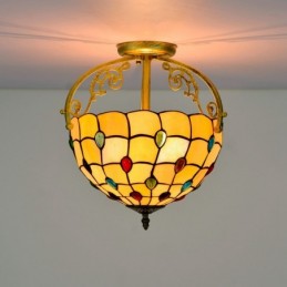 Plafoniere im Tiffany-Stil...