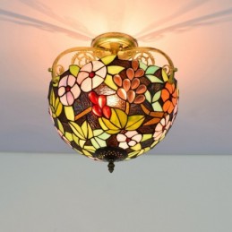 Plafoniere im Tiffany-Stil...