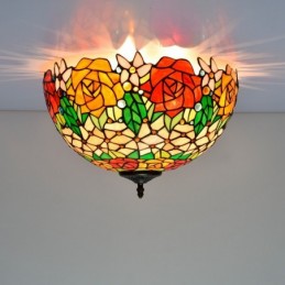 Plafoniere im Tiffany-Stil...