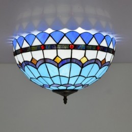 Plafoniere im Tiffany-Stil...