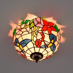 Plafoniere im Tiffany-Stil...