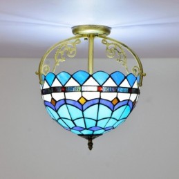 Plafoniere im Tiffany-Stil...