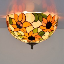 Plafoniere im Tiffany-Stil...