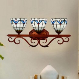Wandleuchte im Tiffany-Stil...