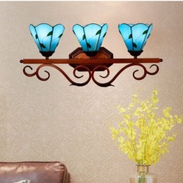 Wandleuchte im Tiffany-Stil...