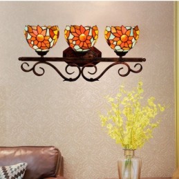 Wandleuchte im Tiffany-Stil...