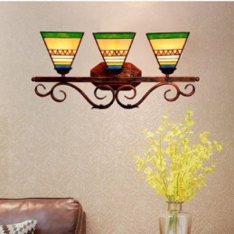 Wandleuchte im Tiffany-Stil...