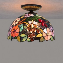 Plafoniere im Tiffany-Stil...