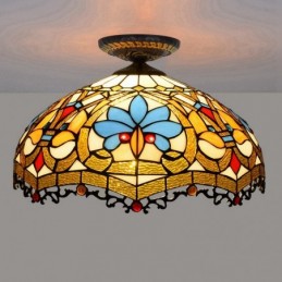 Plafoniere im Tiffany-Stil...