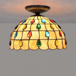 Plafoniere im Tiffany-Stil...
