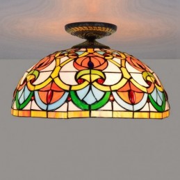 Plafoniere im Tiffany-Stil...