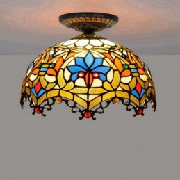 Plafoniere im Tiffany-Stil...