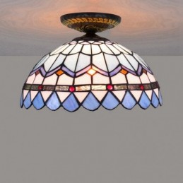 Plafoniere im Tiffany-Stil...