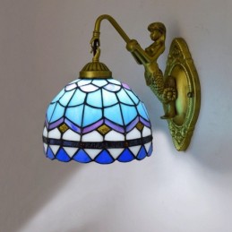 Wandleuchte im Tiffany-Stil...