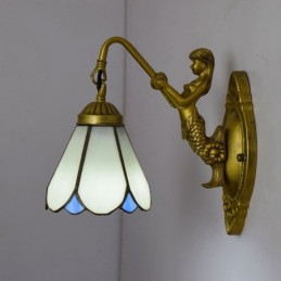 Wandleuchte im Tiffany-Stil...