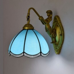 Wandleuchte im Tiffany-Stil...