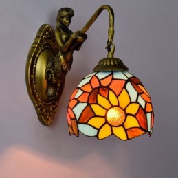 Wandleuchte im Tiffany-Stil...