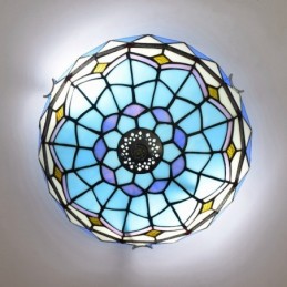 Plafoniere im Tiffany-Stil...