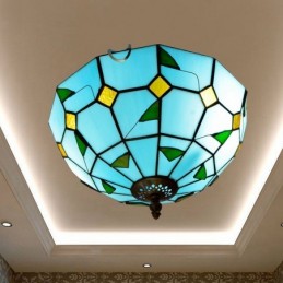 Plafoniere im Tiffany-Stil...