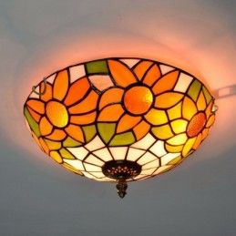 Plafoniere im Tiffany-Stil...