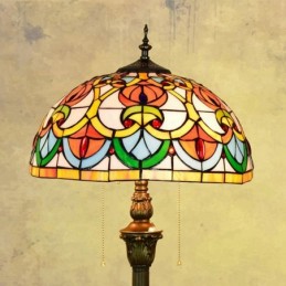 Stehleuchte im Tiffany-Stil...