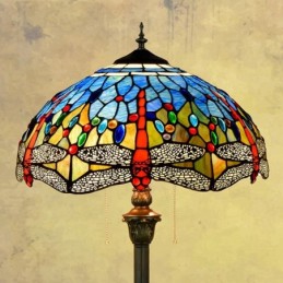 Stehleuchte im Tiffany-Stil...